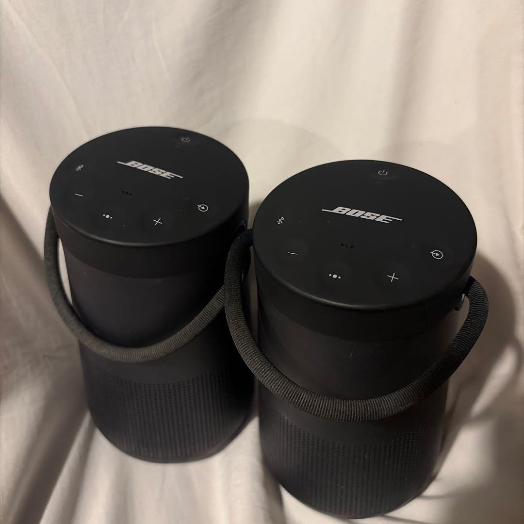 [期間限定価格]BOSE SoundLink Revolve+2個セット販売 BOSE、全方位再生の円筒Bluetoothスピーカー「SoundLink Revolve」2