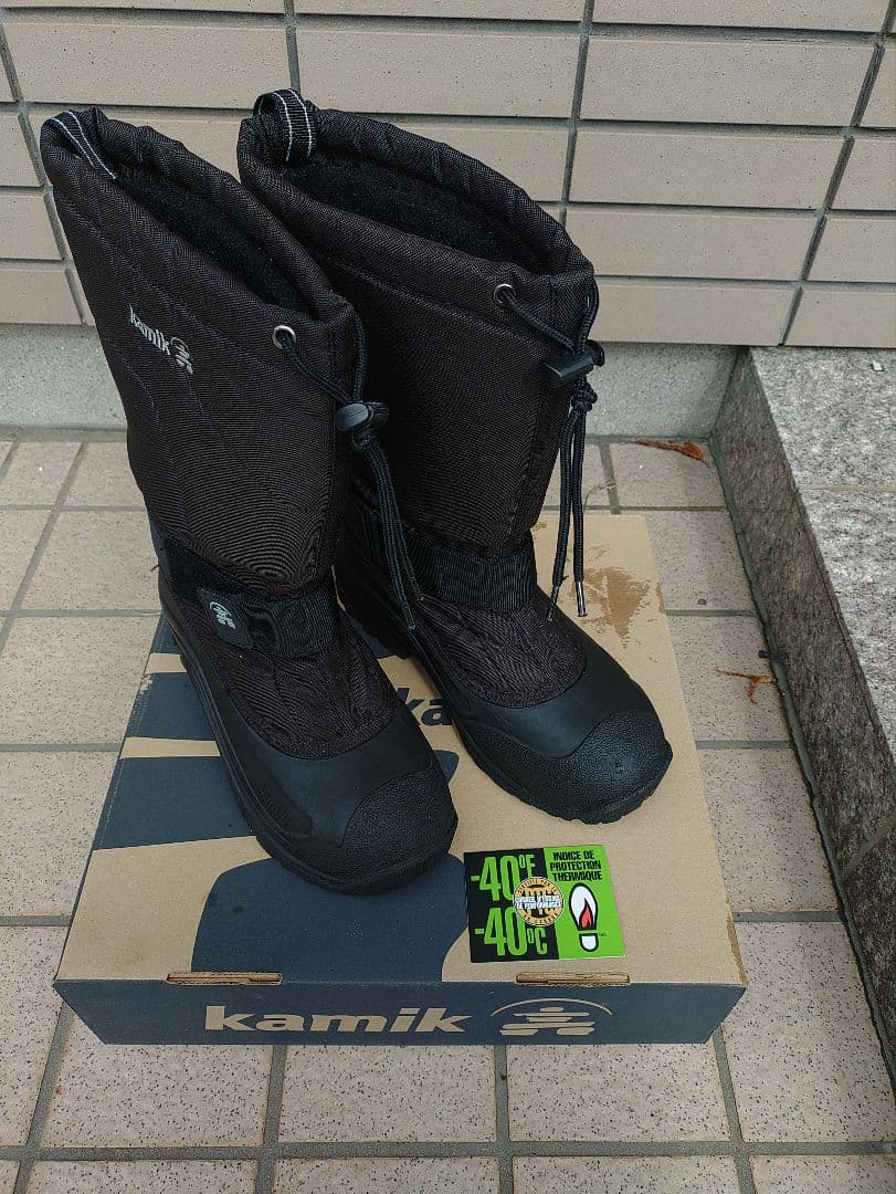 カミック kamik スノーブーツ グリーンベイ4 us9 - メルカリ