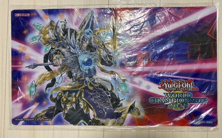 遊戯王 公式 プレイマット WCS2019 黒衣之詔刀師 ノリトシ プレマ
