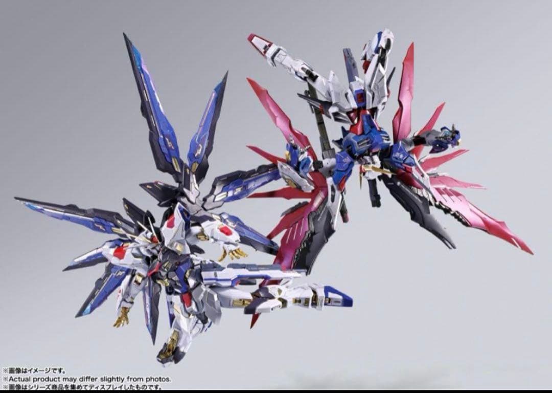 METAL BUILD ストライクフリーダム ディスティニー 光の翼 開封済み