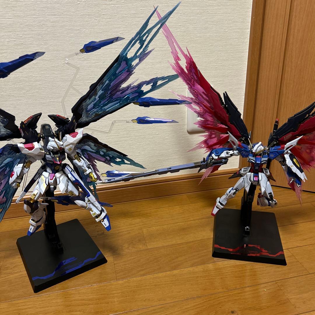 METAL BUILD ストライクフリーダム ディスティニー 光の翼 開封済み