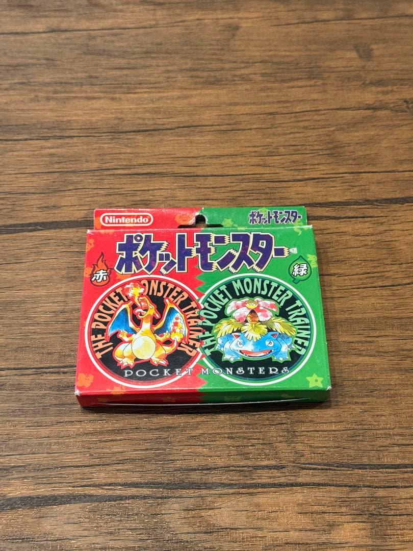 【激レア】【未開封】ポケットモンスター トランプ 赤・緑 初代ポケモンデザインの「ポケットモンスター トランプ 赤・緑」お
