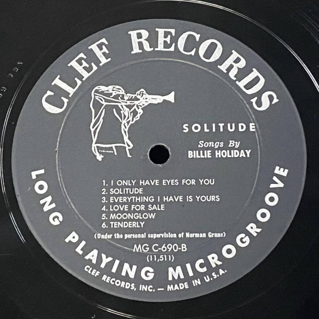 ☆至高の逸品【USオリジナル／MONO／深溝】 ビリー・ホリデイ
