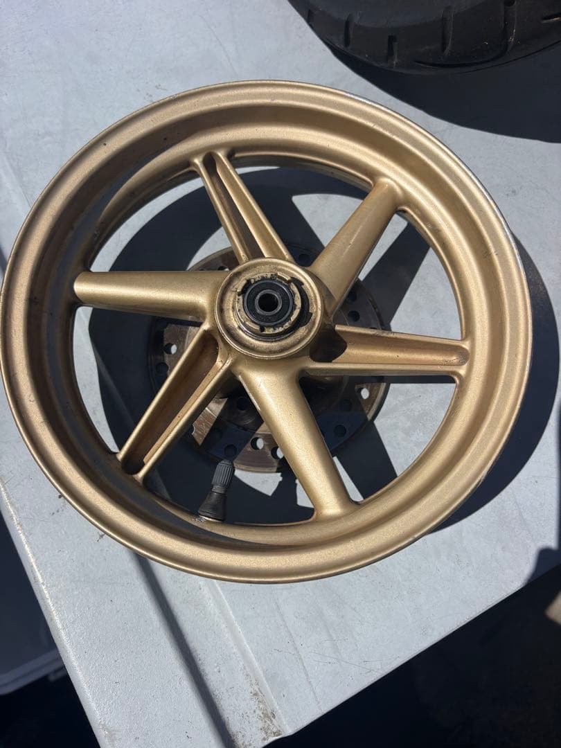 Pon⭐︎様専用 DIO zx金ホイール ディオ ゴールド 前後セット - メルカリ