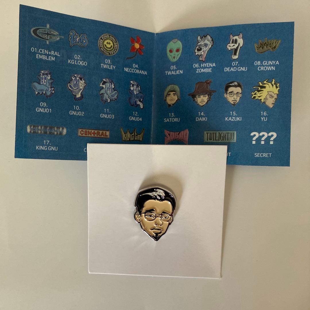 King Gnu CEN+RAL Tour 2026 グッズ PINSピンバッジ - メルカリ