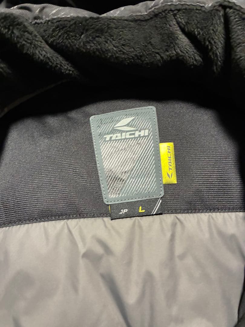 RSJ717 RS タイチ モトレック ウィンターパーカー Lサイズ 黒ベージュ