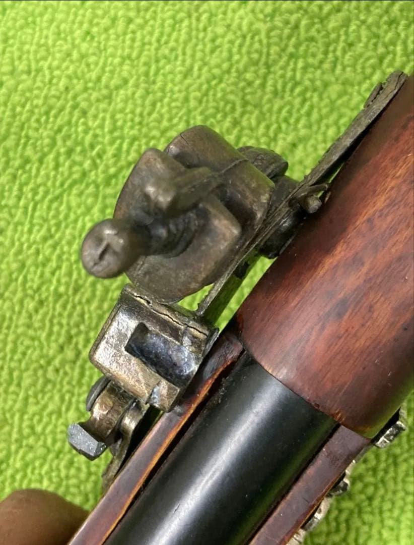 中古】アンティーク風火縄銃レプリカ装飾品破損ありジャンク品 - メルカリ