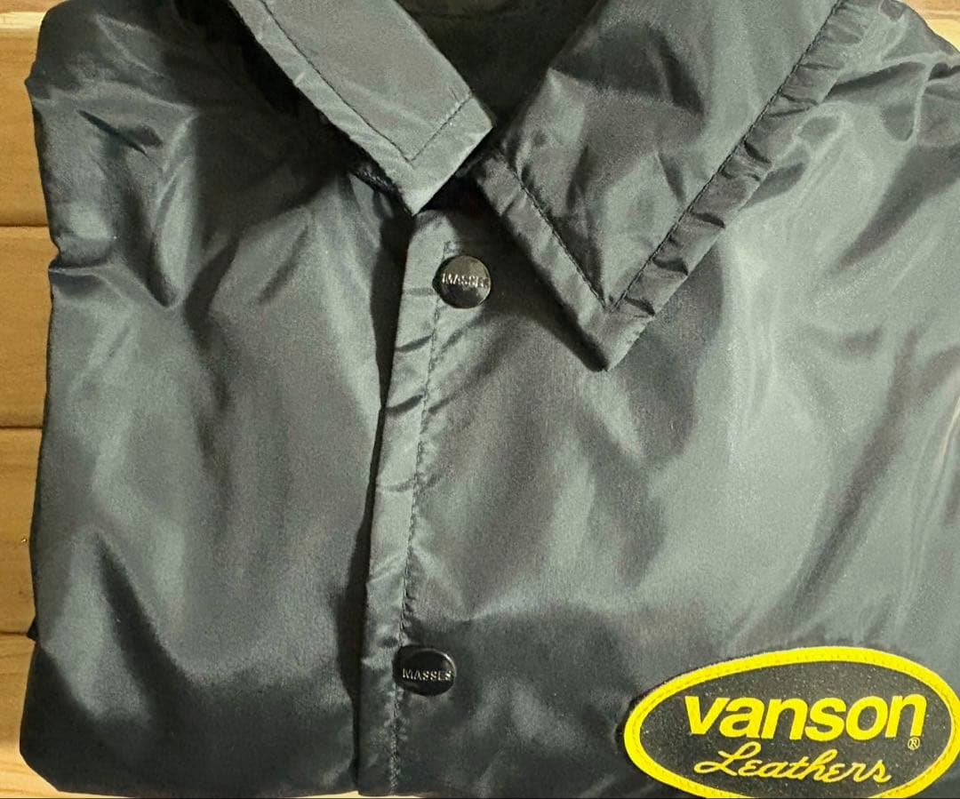 s*o様 MASSES × VANSON NYLON JACKETナイロンコーチ - メルカリ