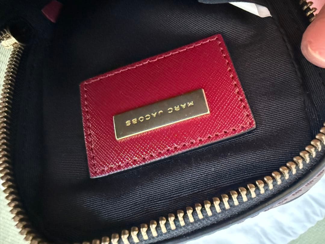 MARC JACOBS バーガンディ ショルダーバッグ