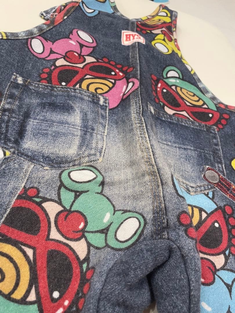 ヒスミニ 本物サロペット テディ90cm