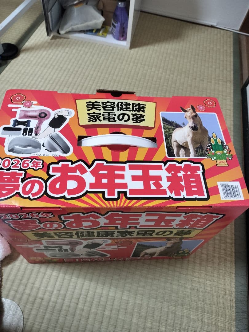 ヨドバシカメラ　夢のお年玉箱 2026年 美容健康家電 ヨドバシのお年玉箱が届いた！【美容家電の夢2026 開封レビュー