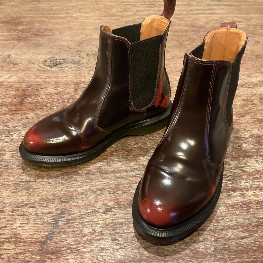 ドクターマーチン FLORA フローラ サイドゴアブーツ チェルシーブーツ