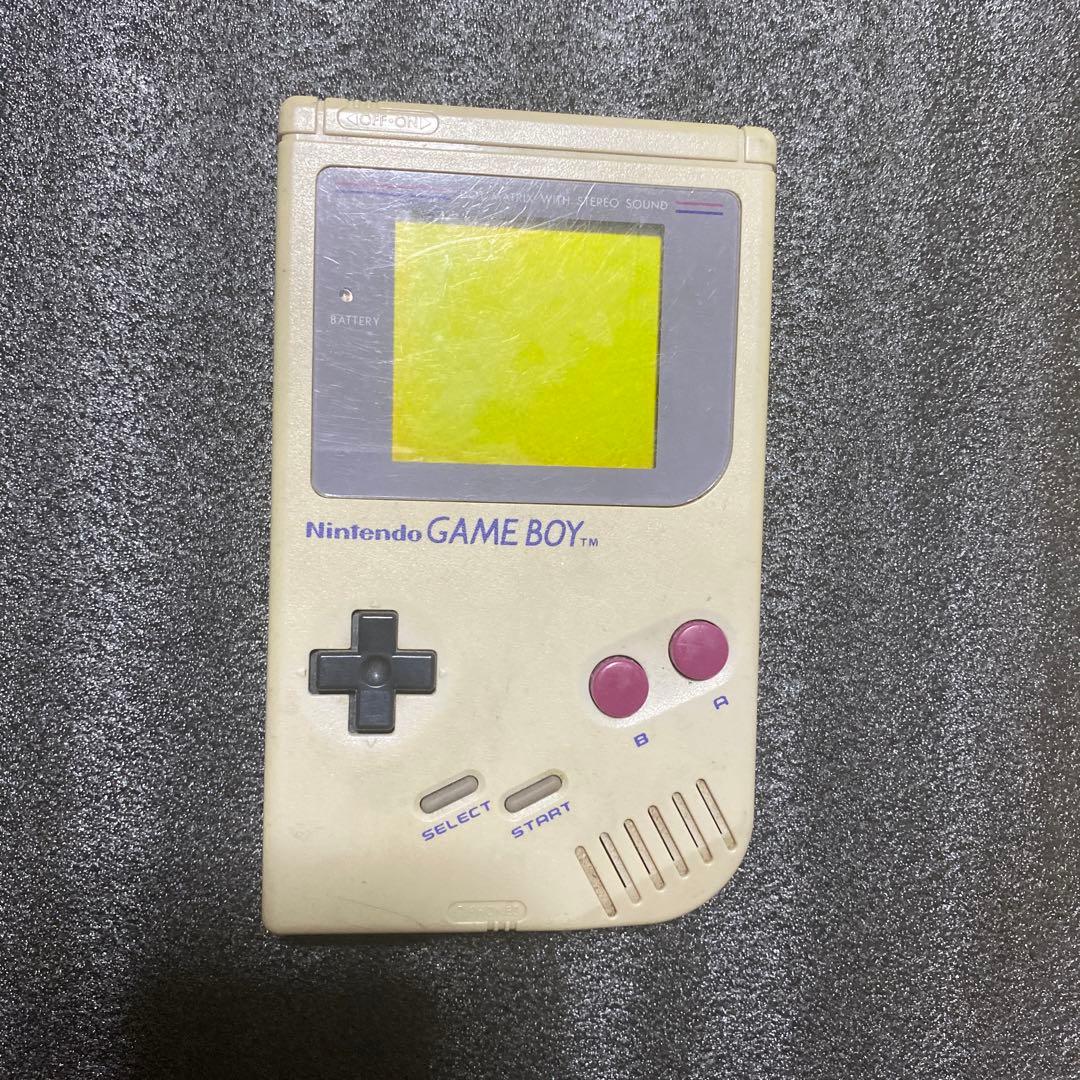 初代 ゲームボーイ 本体 ＋ ソフト1個 - メルカリ