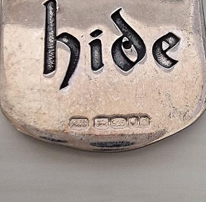 Hide + A&G 長方形 ペンダントトップ シルバー925 - メルカリ