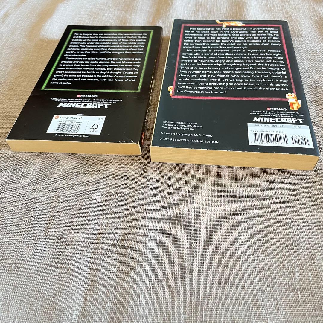 セール【英語版】Minecraft マインクラフト 洋書 ペーパーブック 10冊