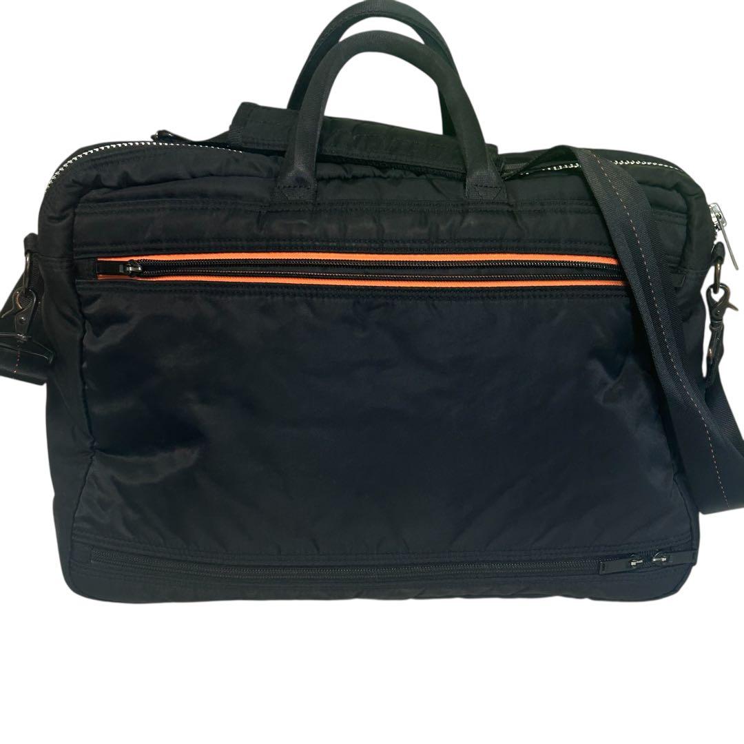 美品 希少PORTER×GIANTSタンカー仕様 2WAブリーフケース ブラック