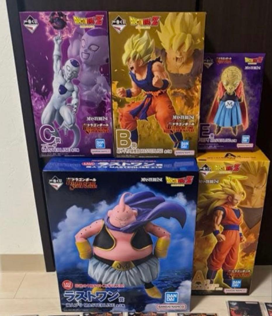5個セット ドラゴンボール 一番くじ フィギュア セミコンプリート