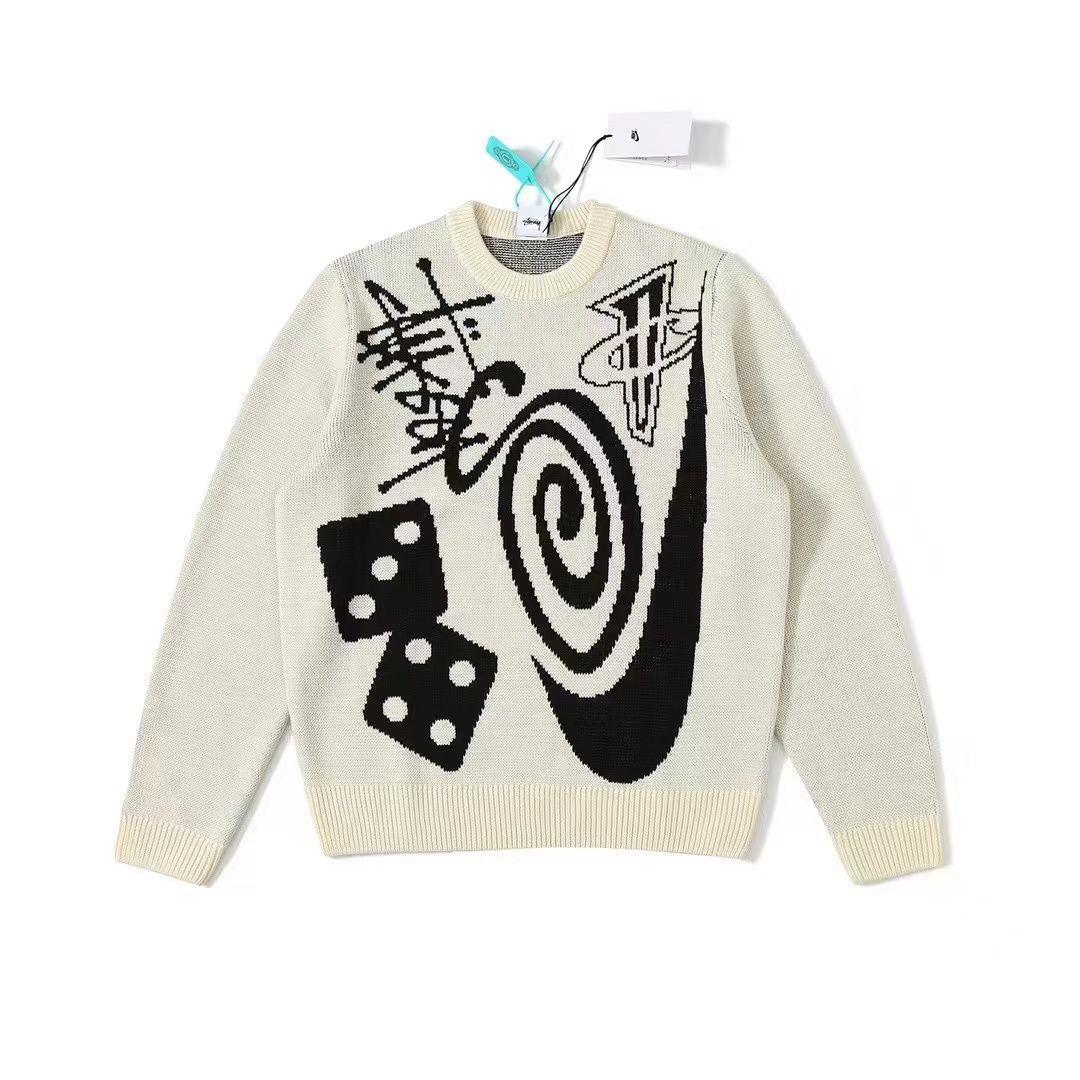 Stussy x Nike Icon Knit Sweater Natural- - メルカリ