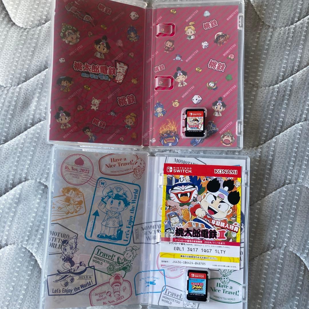 桃太郎電鉄 定番＆ワールド ガイドブックセット ポーチ付