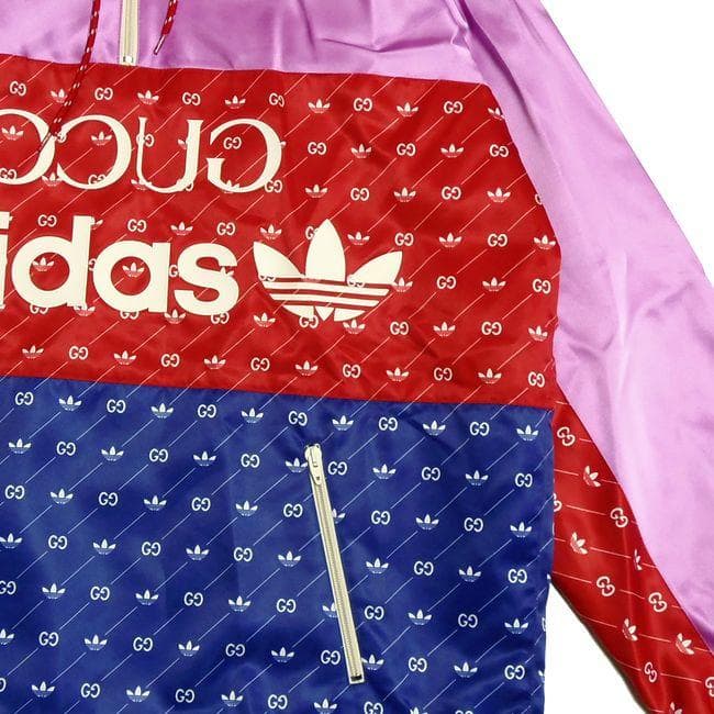 新品 GUCCI×adidas グッチ×アディダス フードインジャケット 48 - メルカリ