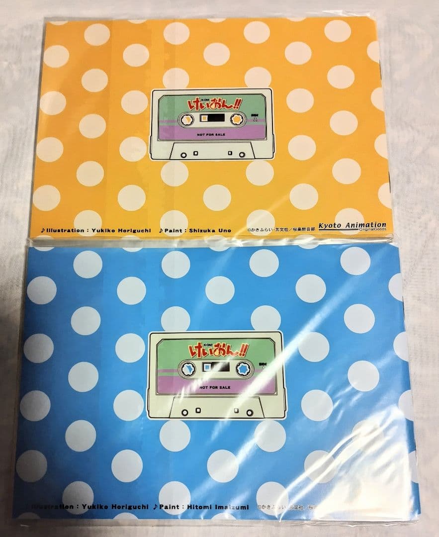 けいおん 1期2期 mini線画&背景集 新品コンプリートセット 非売品