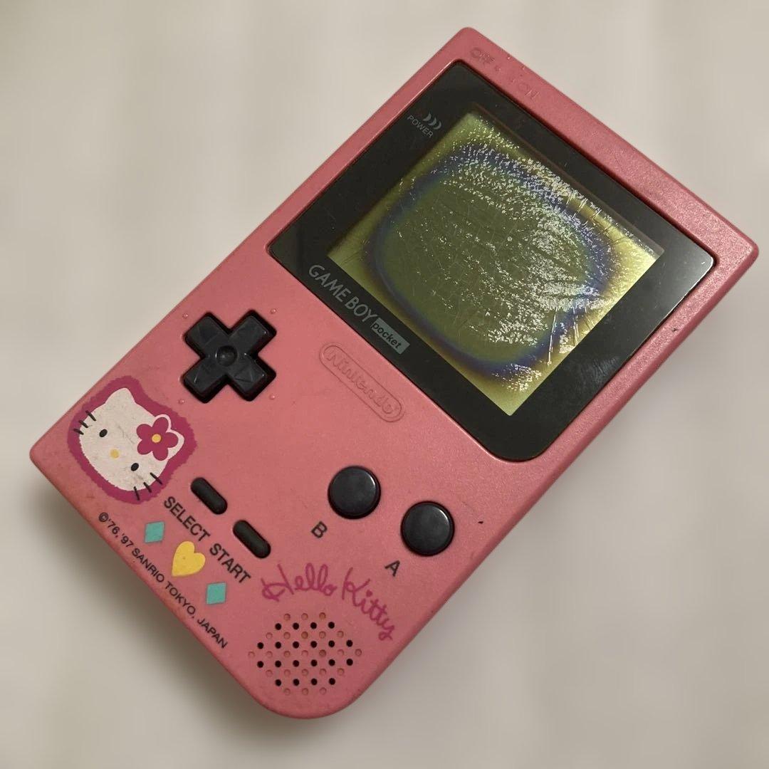 GAMEBOY Pocket ニンテンドー ポケット ハローキティピンク - メルカリ