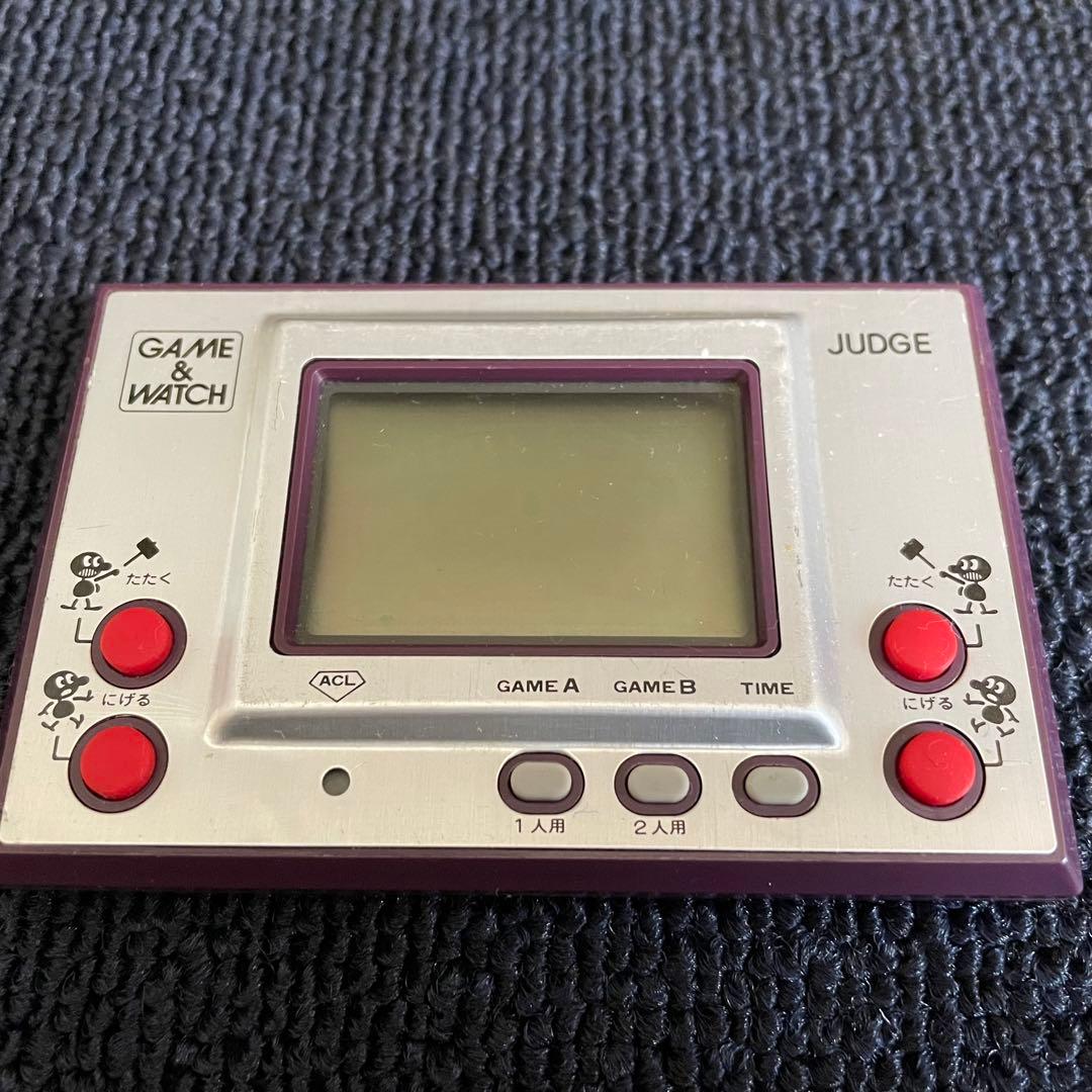 JUDGE ゲームウォッチ 動作品 ジャッジ ゲーム&ウォッチ - メルカリ