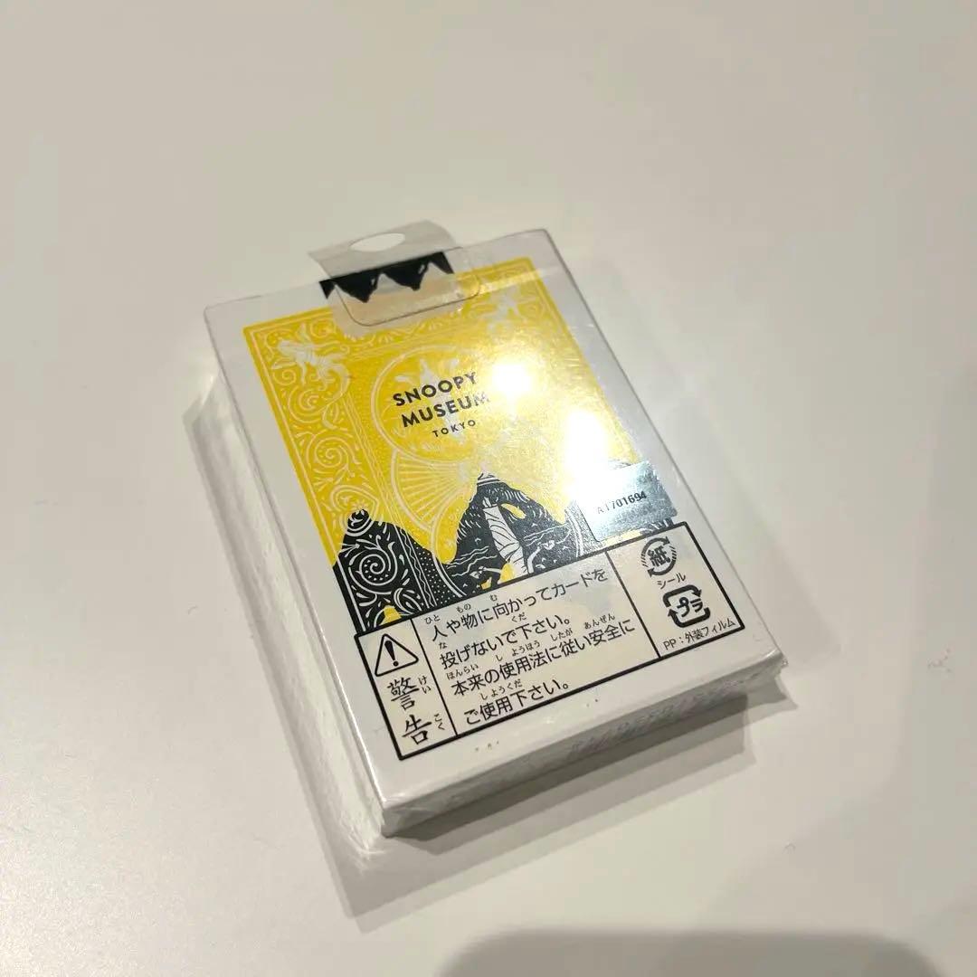 新品・未開封】Snoopy Museum BICYCLE トランプ - メルカリ