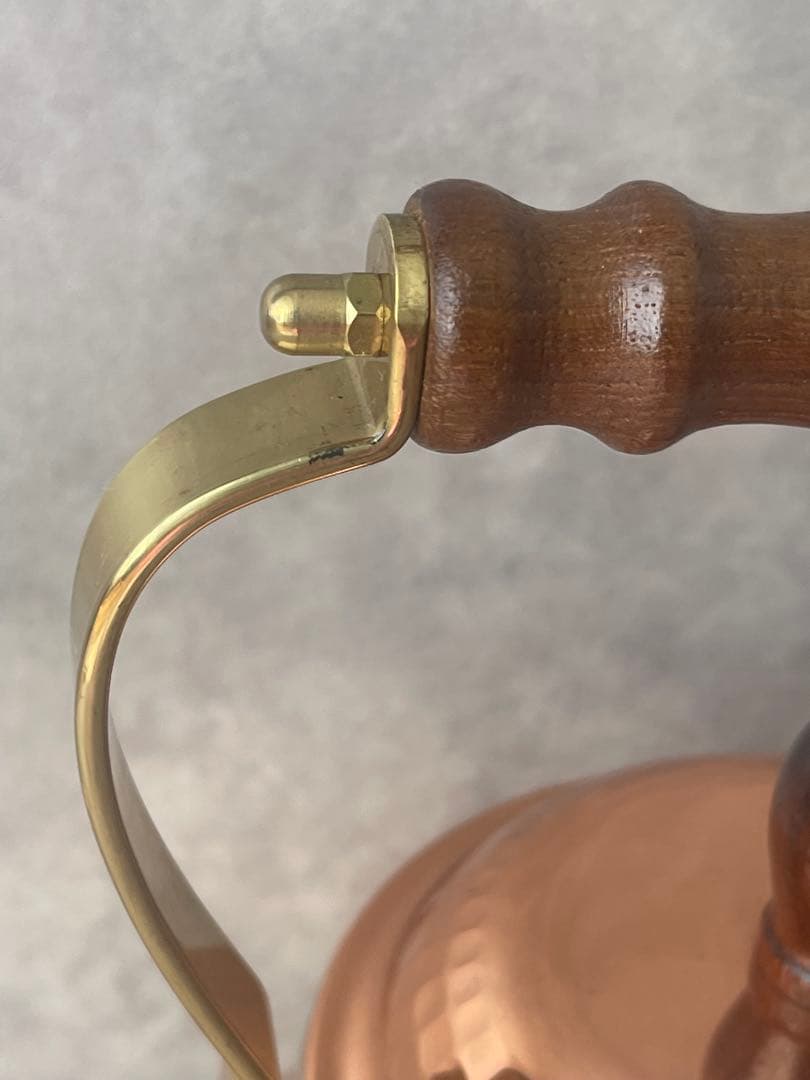 未使用　島本製作所　銅製槌目 コッパーケトル 1.6L