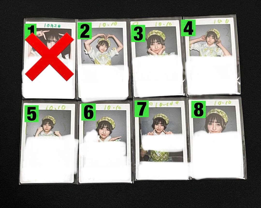 iLiFE! 若葉のあ サインあり コメありチェキ まとめ売り 値下げ可能