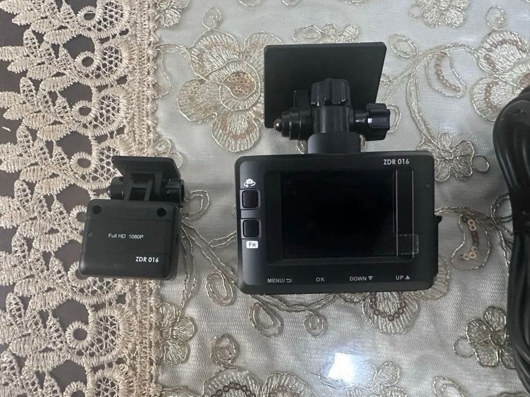 送料無料 コムテック ドライブレコーダー ZDR016 前後2カメラ 駐車