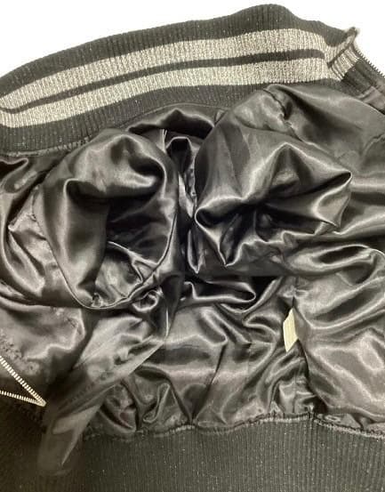 ヒステリックグラマー スカジャン ムーンガール刺繍 HYSTERICS ラメ