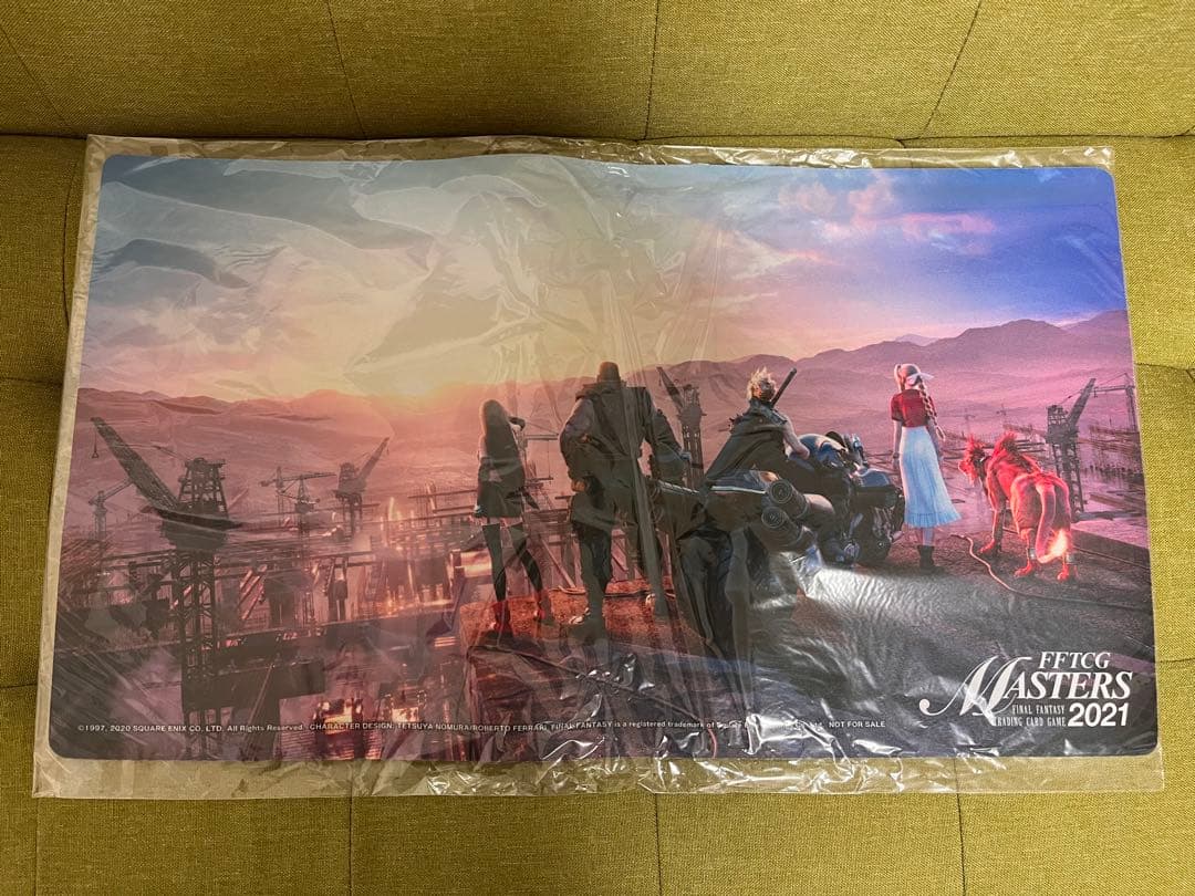 FFTCG MASTERS 2021】FF7 ラバー製プレイマット