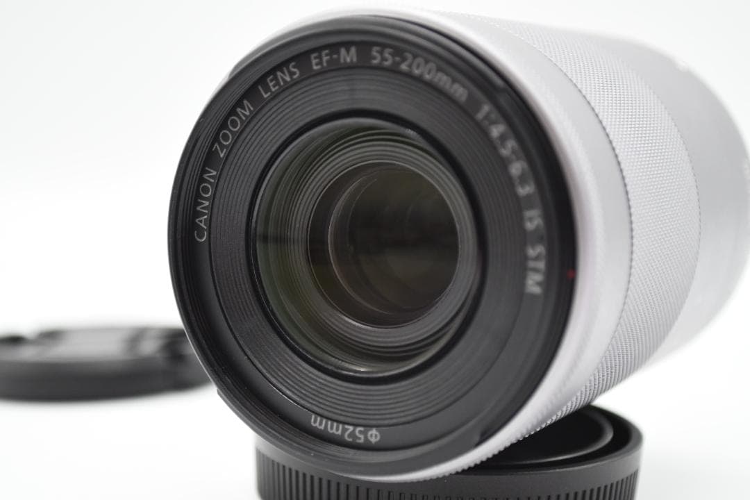 ★美品★ Canon EF-M 55-200 F4.5-6.3 IS STM
