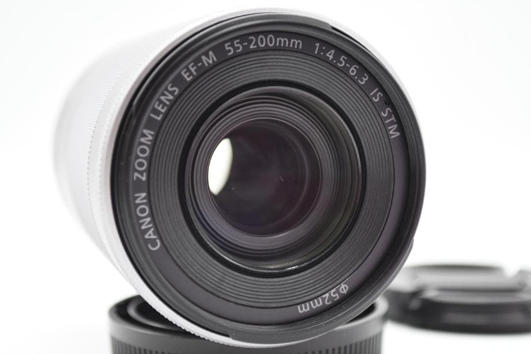 ★美品★ Canon EF-M 55-200 F4.5-6.3 IS STM