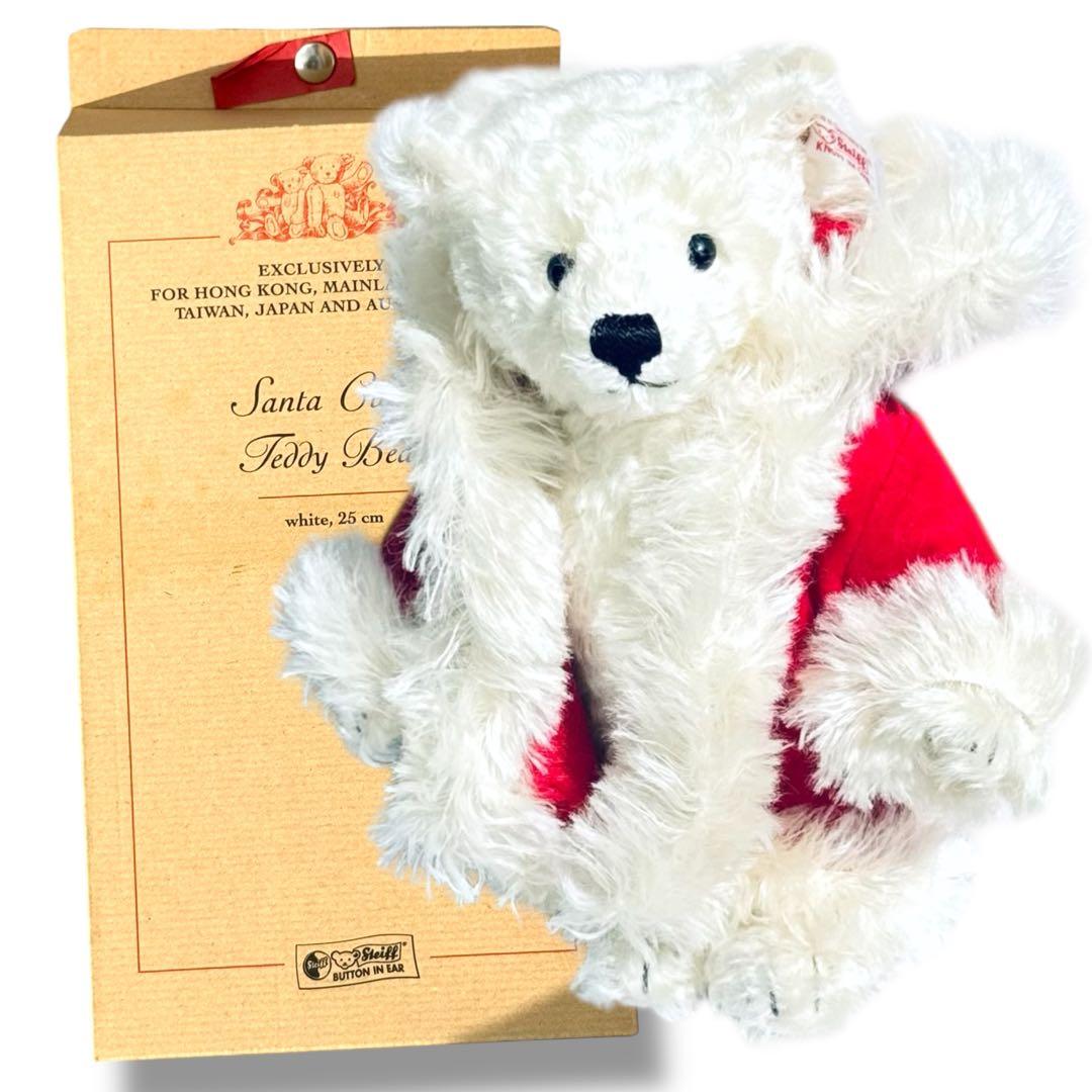 シュタイフ テディベア クリスマス 2001 サンタクロース 箱 証明書付