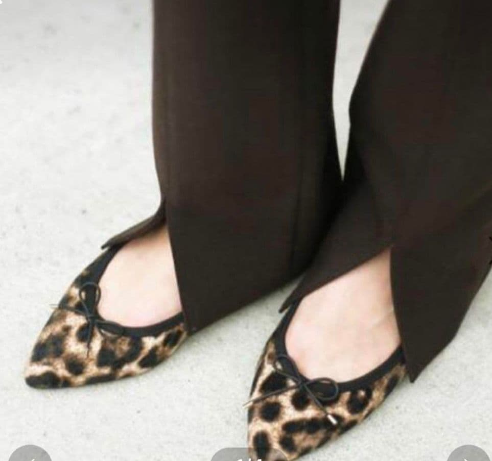 絵美里×Le Talonコラボ✨ポインテッドバレエシューズ 24.5cm - メルカリ