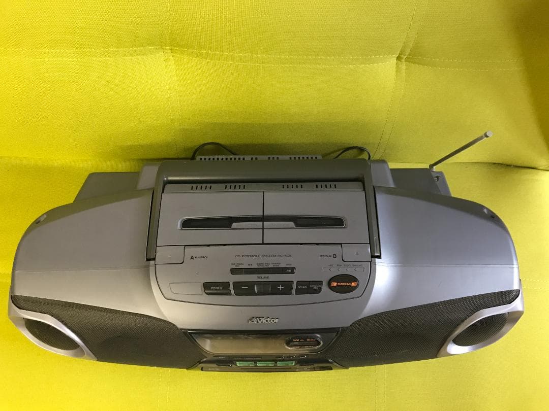 Victor RC XC5 CDラジカセ ラジオAM FM ビクター - メルカリ