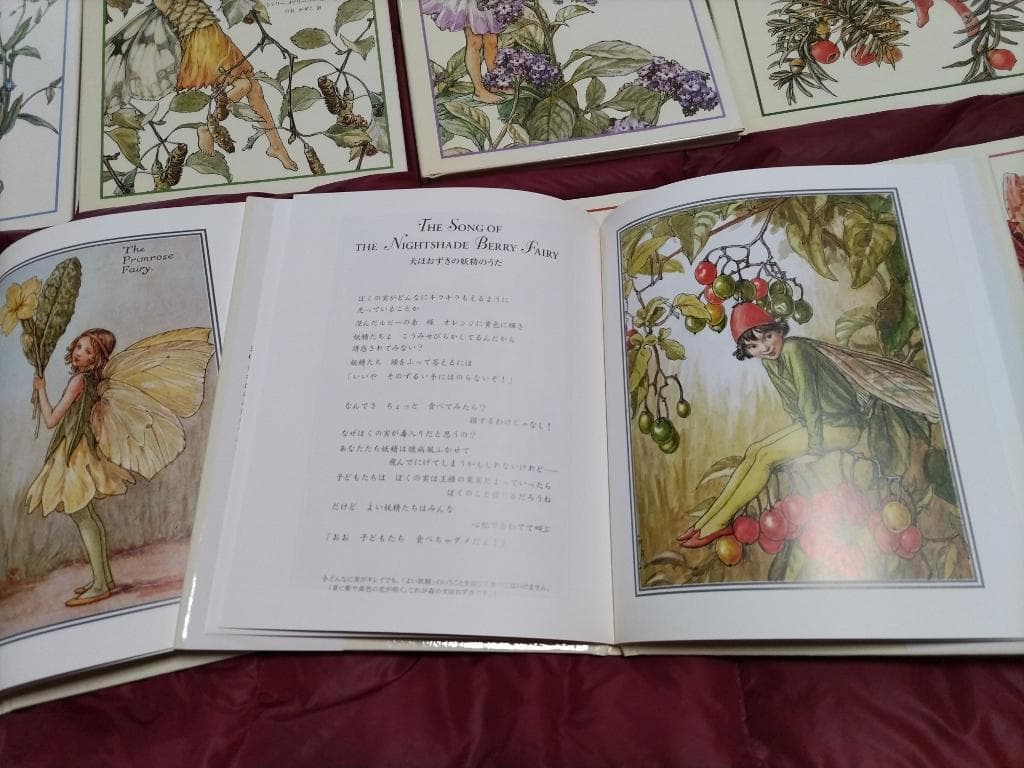 花の妖精たちシリーズ』フェリシモ出版 外箱入の8冊セット 絶版品