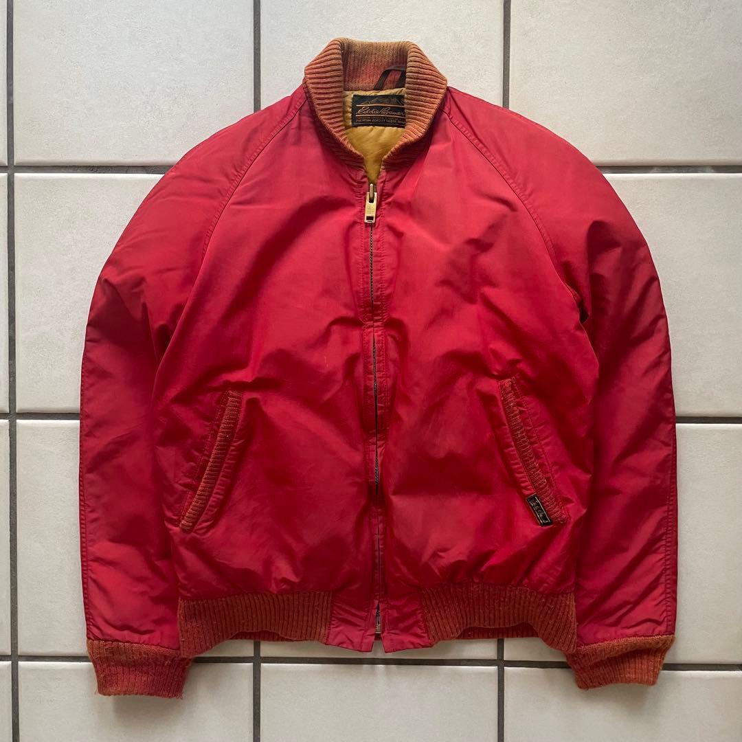 希少カラー】80s Eddie Bauer オールパーパス レッド 名作ダウン