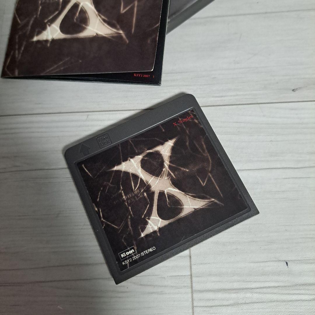 希少　X JAPAN 　MD　X　シングルズ