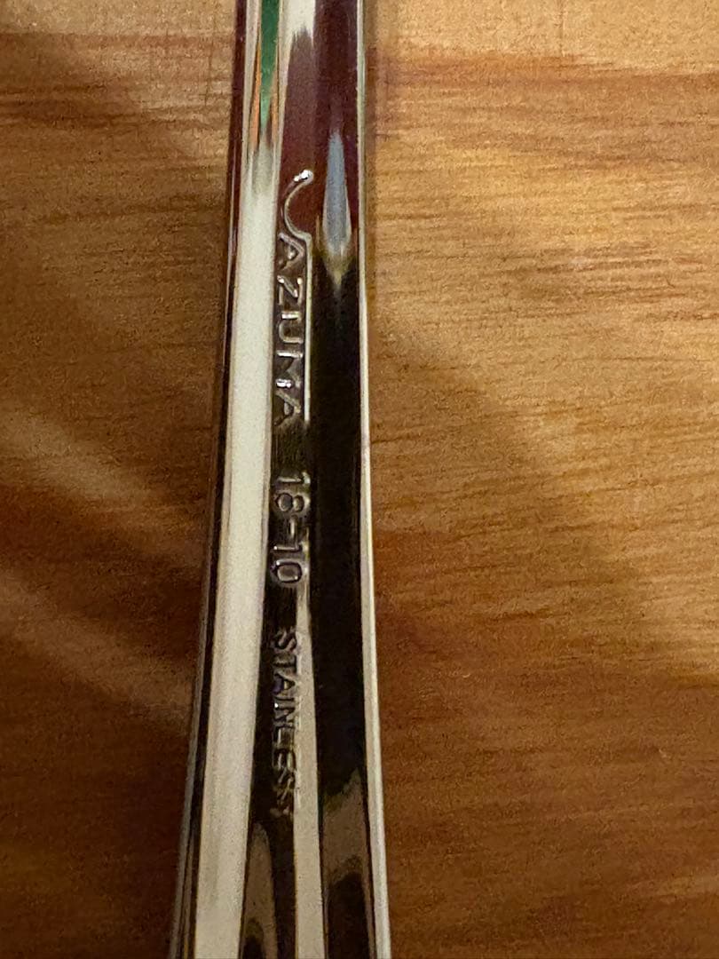 値下げしました】 AZUMA 18-10 ステンレス カトラリー50本セット