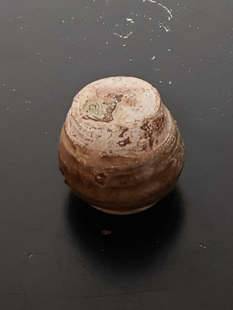 極小古瀬戸蓋付き小壺 室町時代〜桃山 古瀬戸 古美濃 古美術 六古窯 古