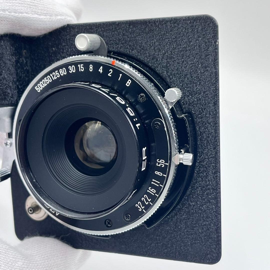 SEIKO-SLV レンズ　HORSEMAN TOPCON 1:5.6/75mm