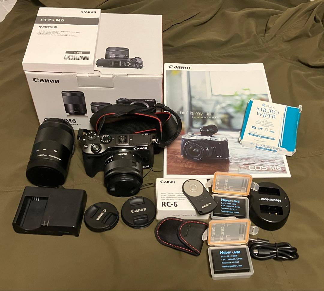 Canon EOS M6 ダブルズームキット CANON EOS M6 ダブルズームキット 価格比較 - 価格.com