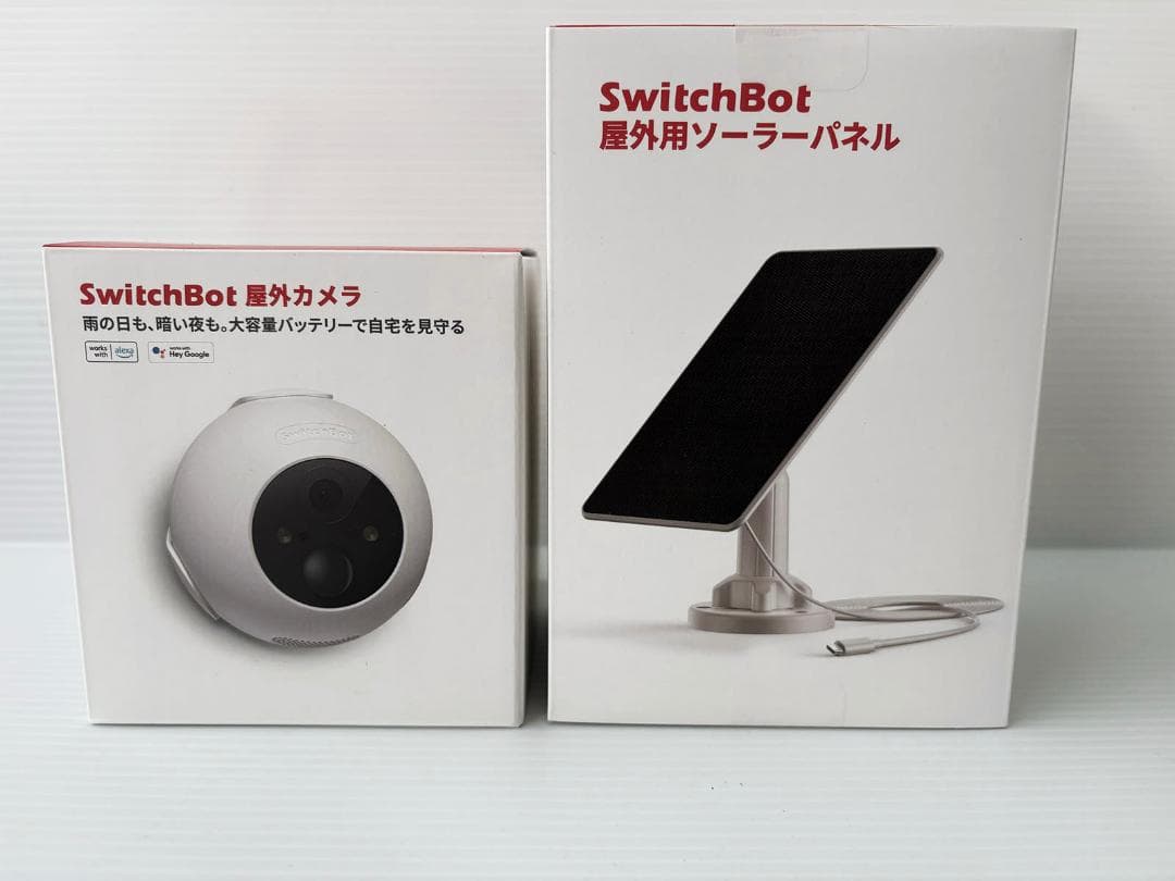 《未開封品》SwitchBot 防犯カメラ10000mAh 専用ソーラーパネル