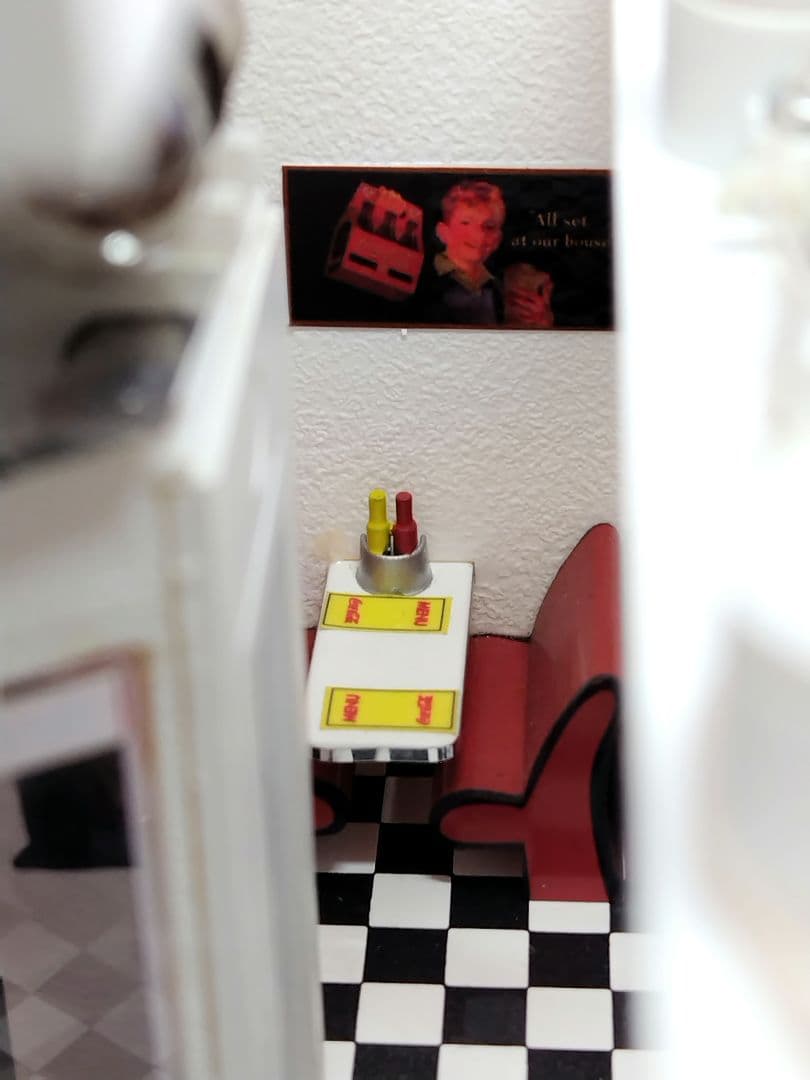 ✿逸品】ダンバリーミント コカコーラショップ 50'ダイナー ジオラマ