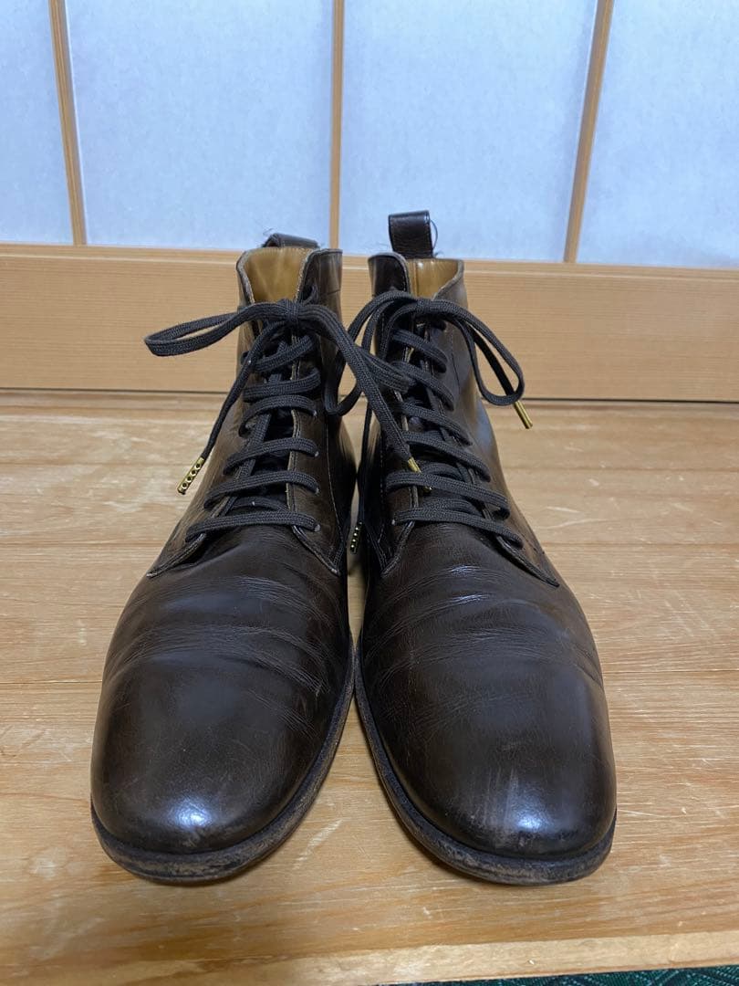 マーガレットハウエル プレミアムライン レースアップブーツ