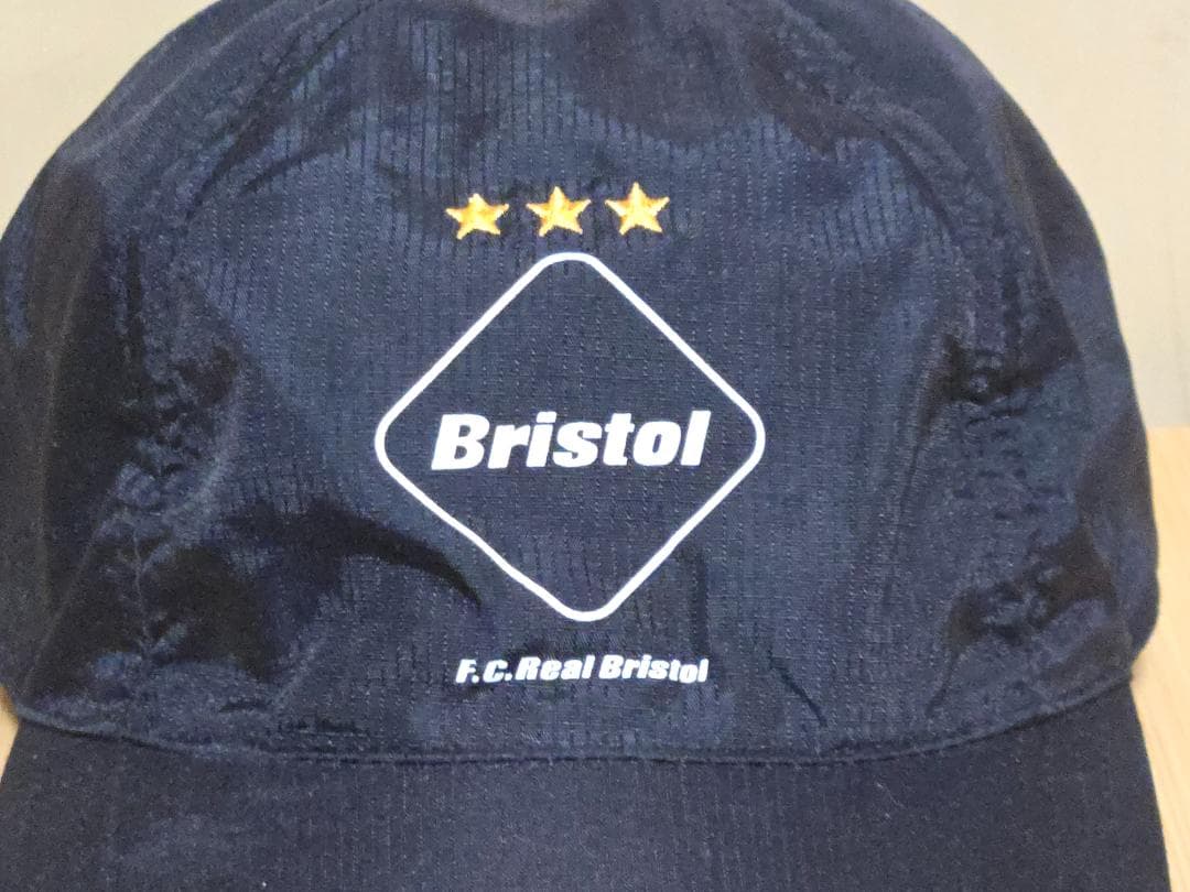美品 F.C.Real Bristol ブリストル 黒 キャップ fcrb