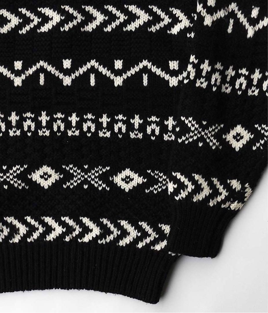 希少90´s OLD GAP オールドギャップ ノルディック柄 3Dニット XL